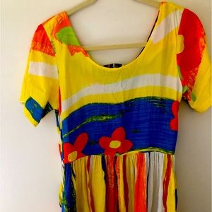 Jams World SMALL Dress HIWAIST 2 POCKETS pit -pit18.5 length 33.5 approx measure